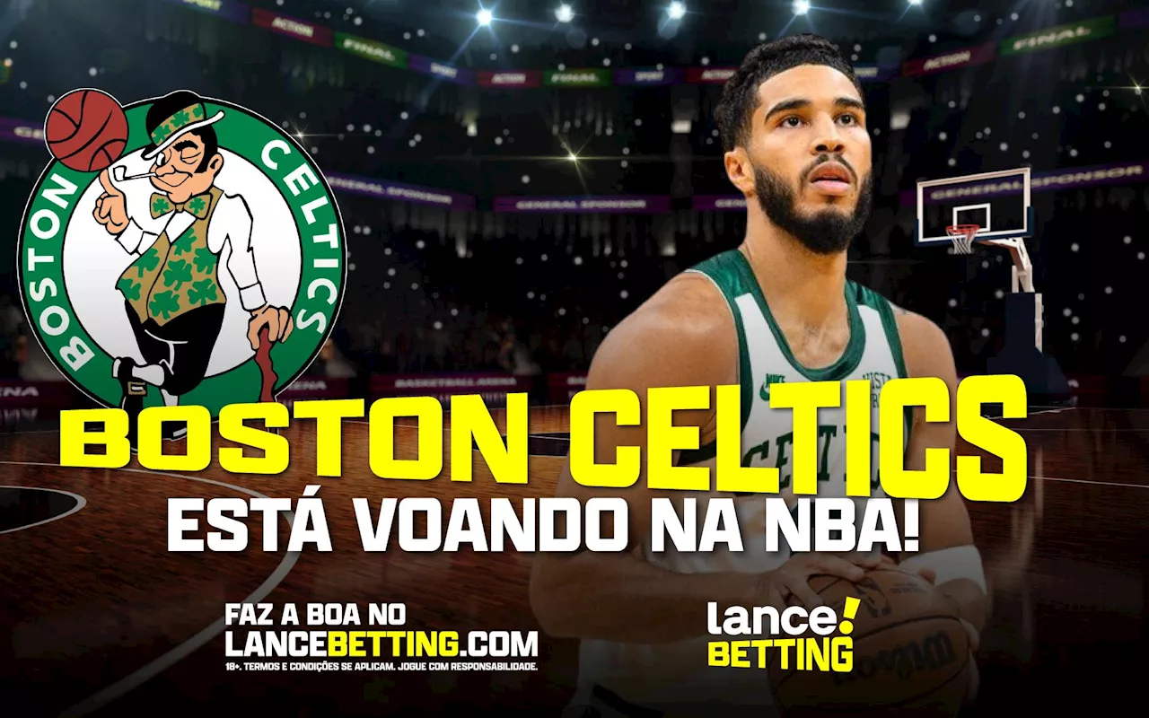 Aposte R$100 e leve R$153 se o Boston Celtics ganhar a Conferência Leste da NBA