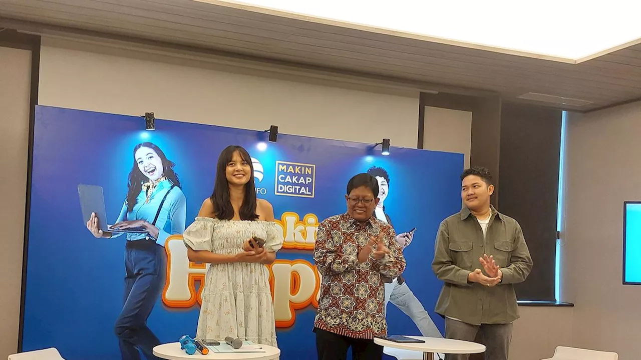 Gandeng Nopek Novian dan Aurelie Moeremans, Kominfo Luncurkan Kampanye Makin Cakap Digital 2024