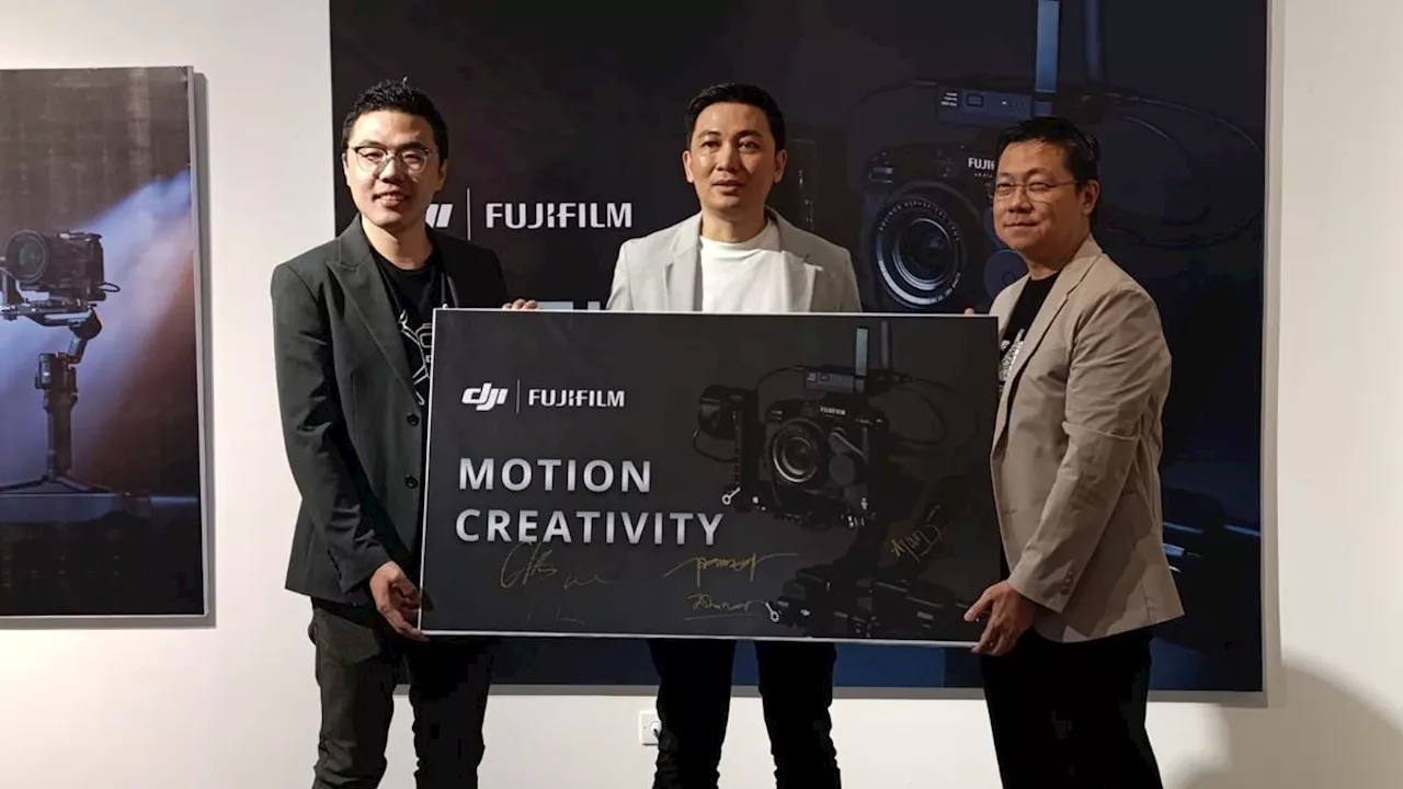 Kolaborasi DJI dan Fujifilm Bantu Videografer Hasilkan Karya Terbaik