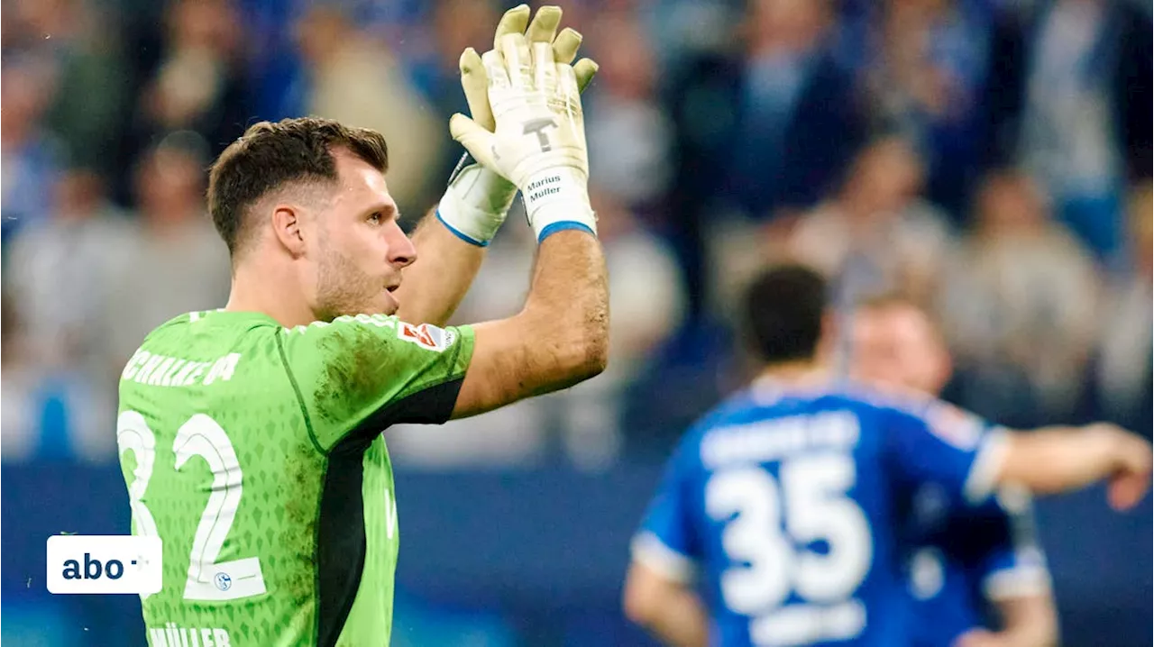 Ex-FCL-Goalie Marius Müller katapultiert sich zur Schalke-Stütze und hält einen deutschlandweiten Bestwert