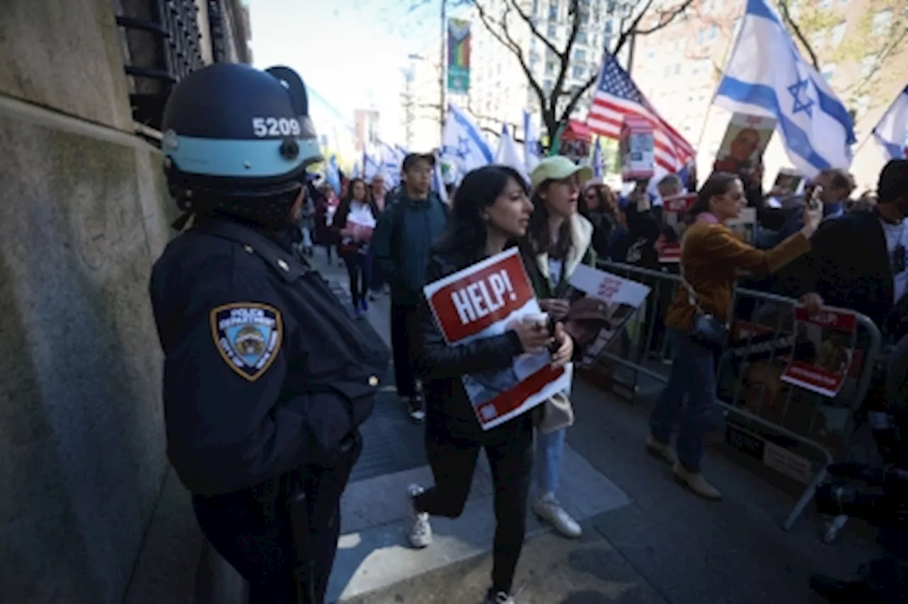 Columbia University president faces vote of confidence as protests spread