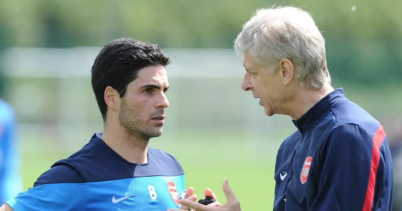 Mikel Arteta reveals chat with Arsene Wenger over Arsenal's title bid