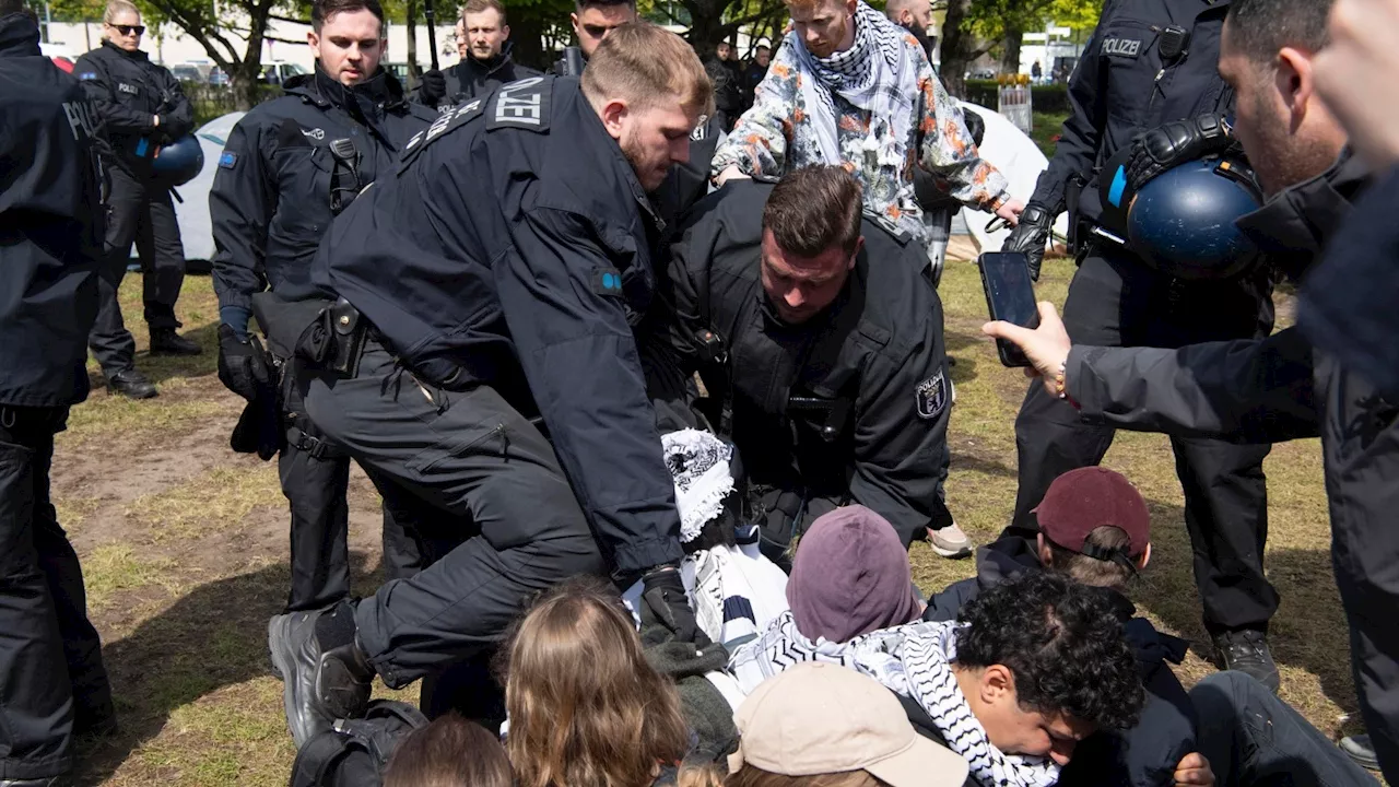 161 Festnahmen bei Auflösung des Pro-Palästina-Camps