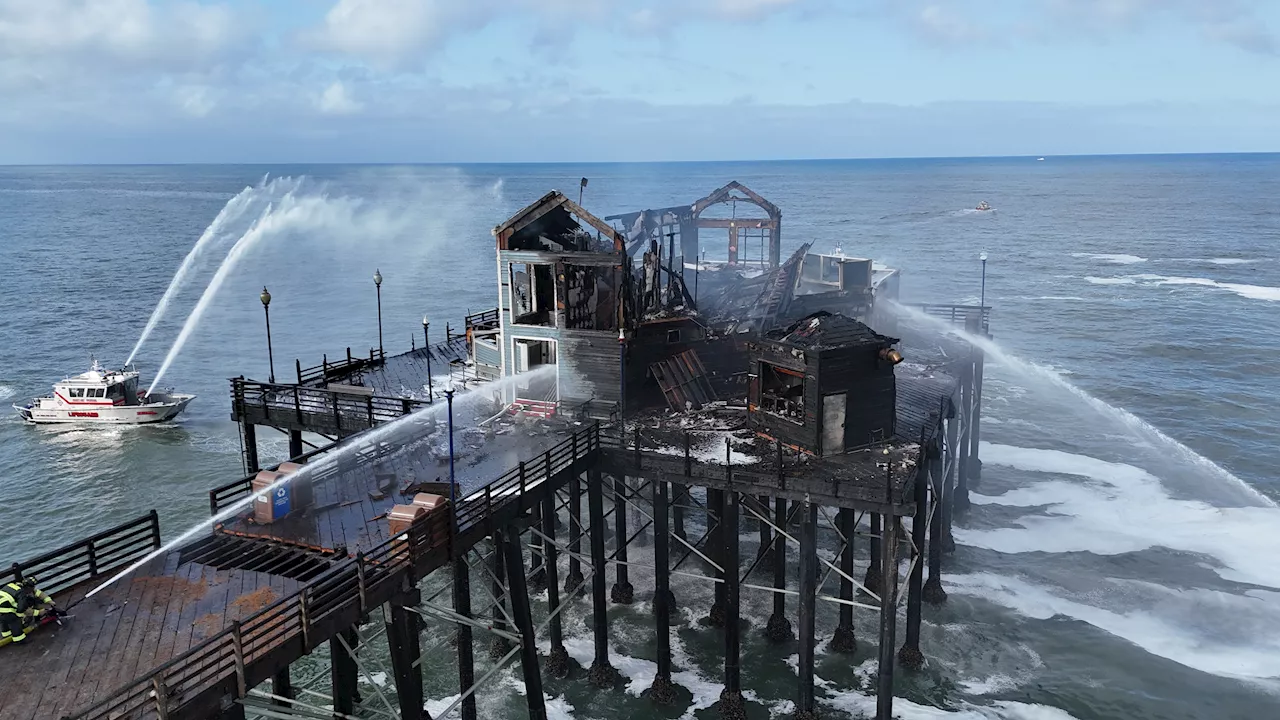 Fire officials declare Oceanside Pier fire ‘under control'