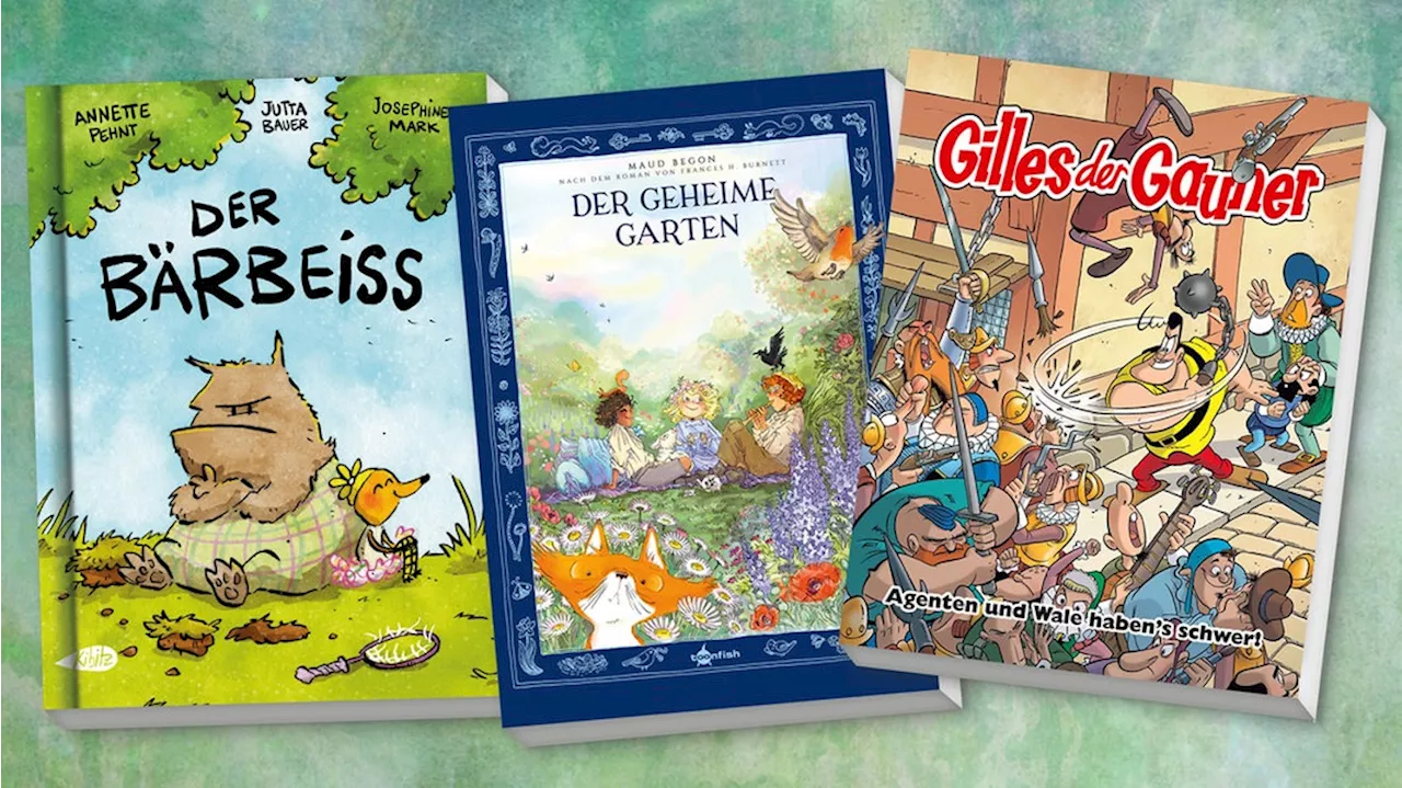 Neue Comics für Kinder: Klassiker im frischen Gewand