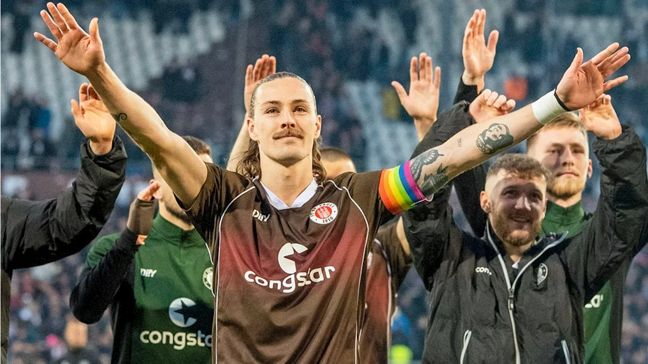 St. Pauli nach Sieg gegen Hansa Spitzenreiter - Aufstieg ganz nah