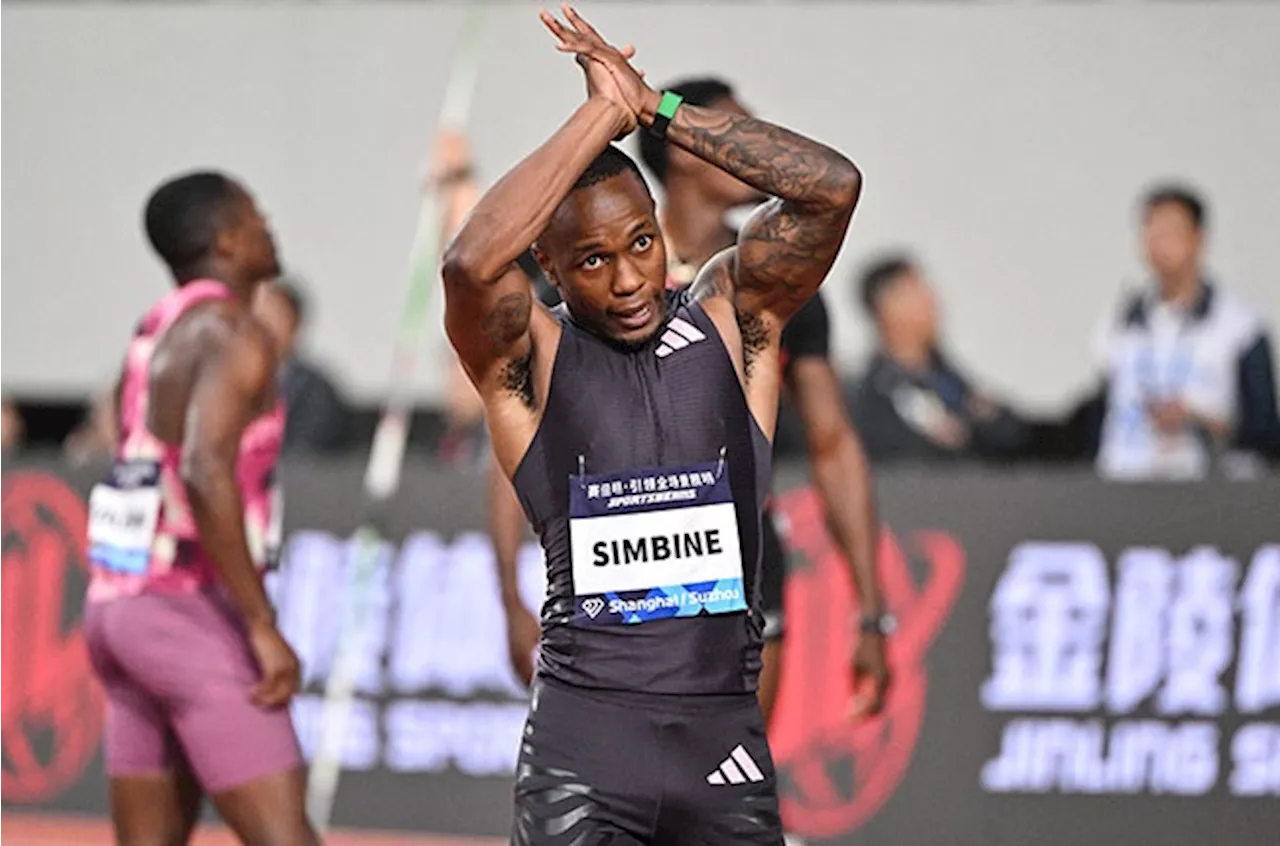 SA's Simbine reigns supreme over Coleman at Suzhou Diamond League