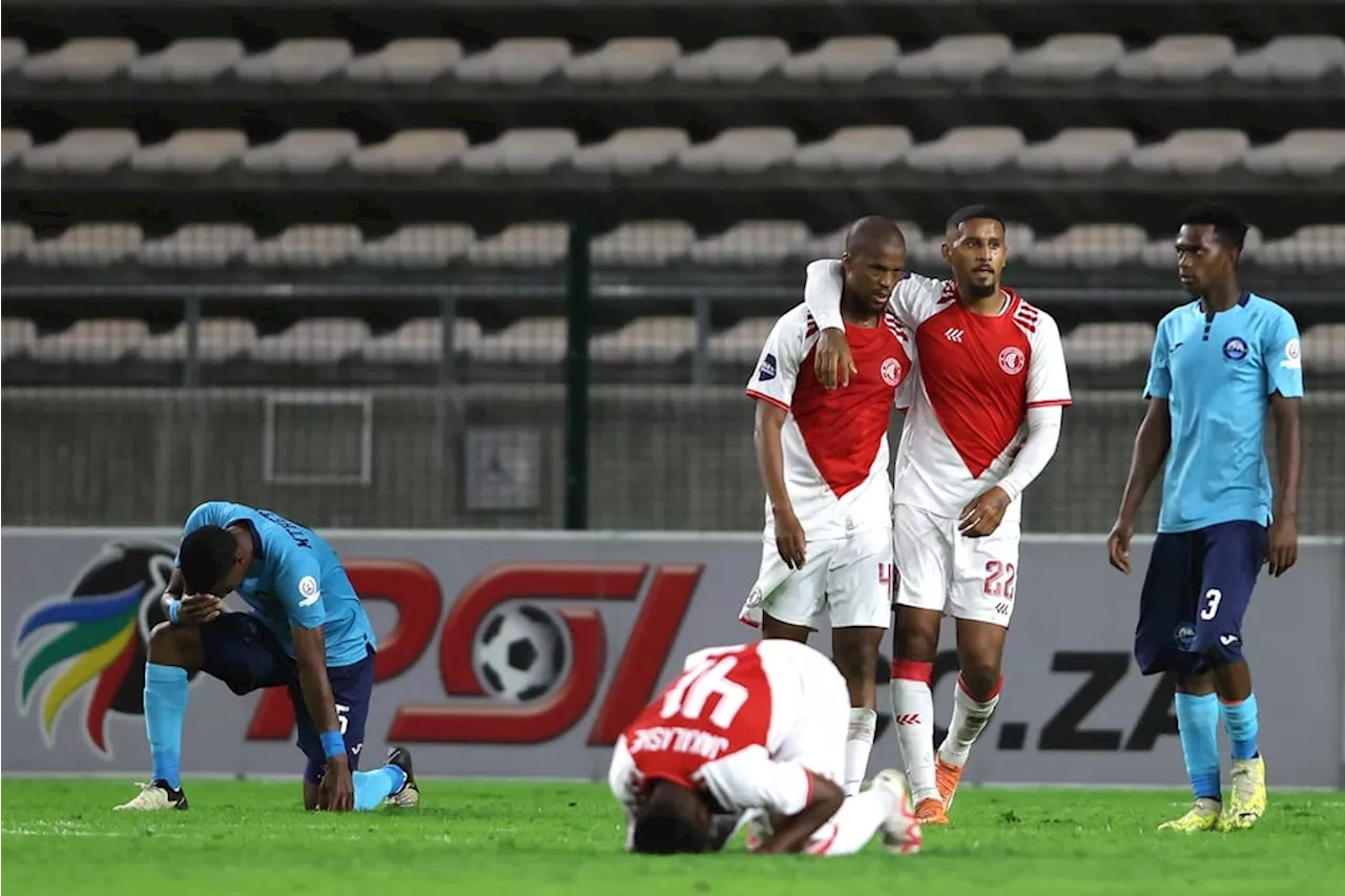 Spurs rekindle relegation escape with late victory to make Richards Bay and Swallows sweat