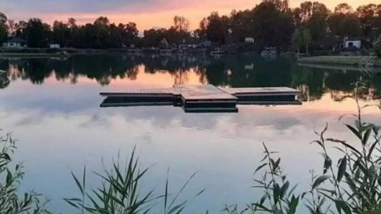 Beliebte Schwimminsel am Ausee in Blindenmarkt verschwunden