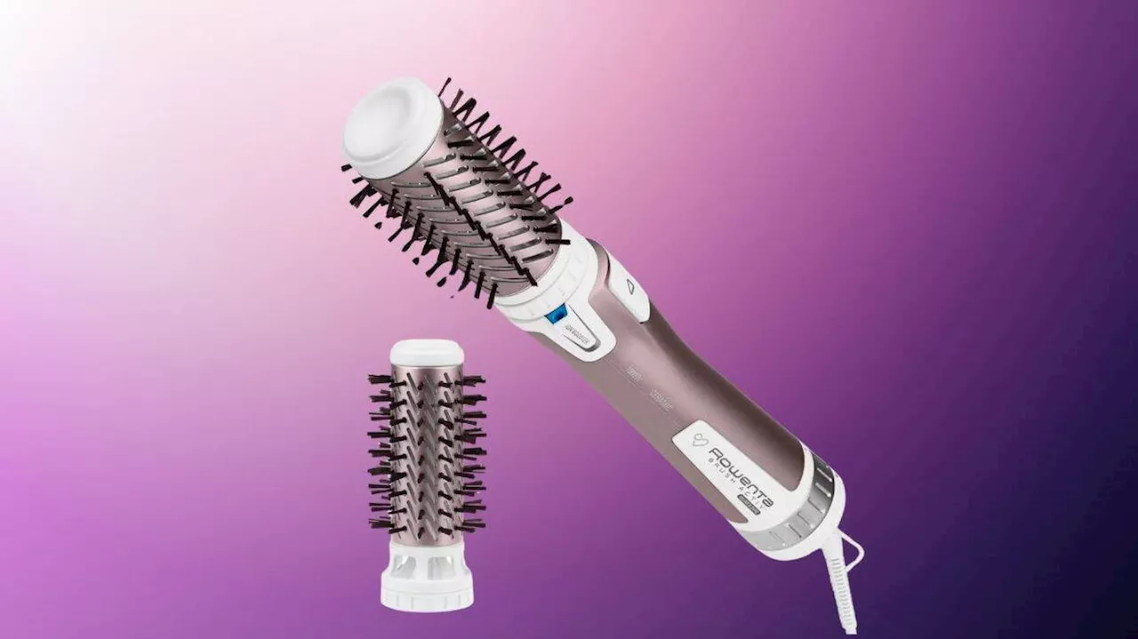 Votre brushing sera parfait avec cette brosse soufflante Rowenta à moins de 60 euros