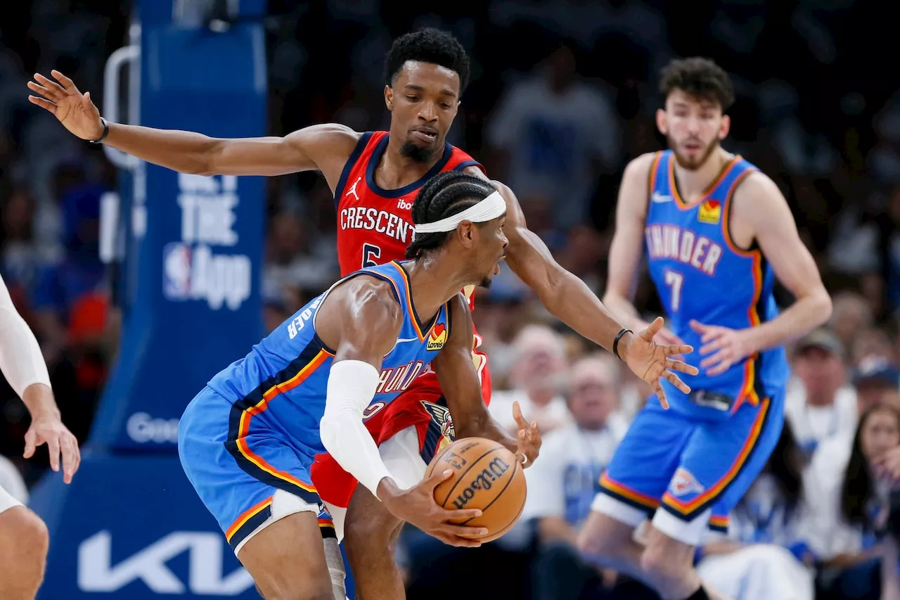 OKC Thunder at New Orleans Pelicans Game 3 FREE NBA Playoffs live stream: Time, channel