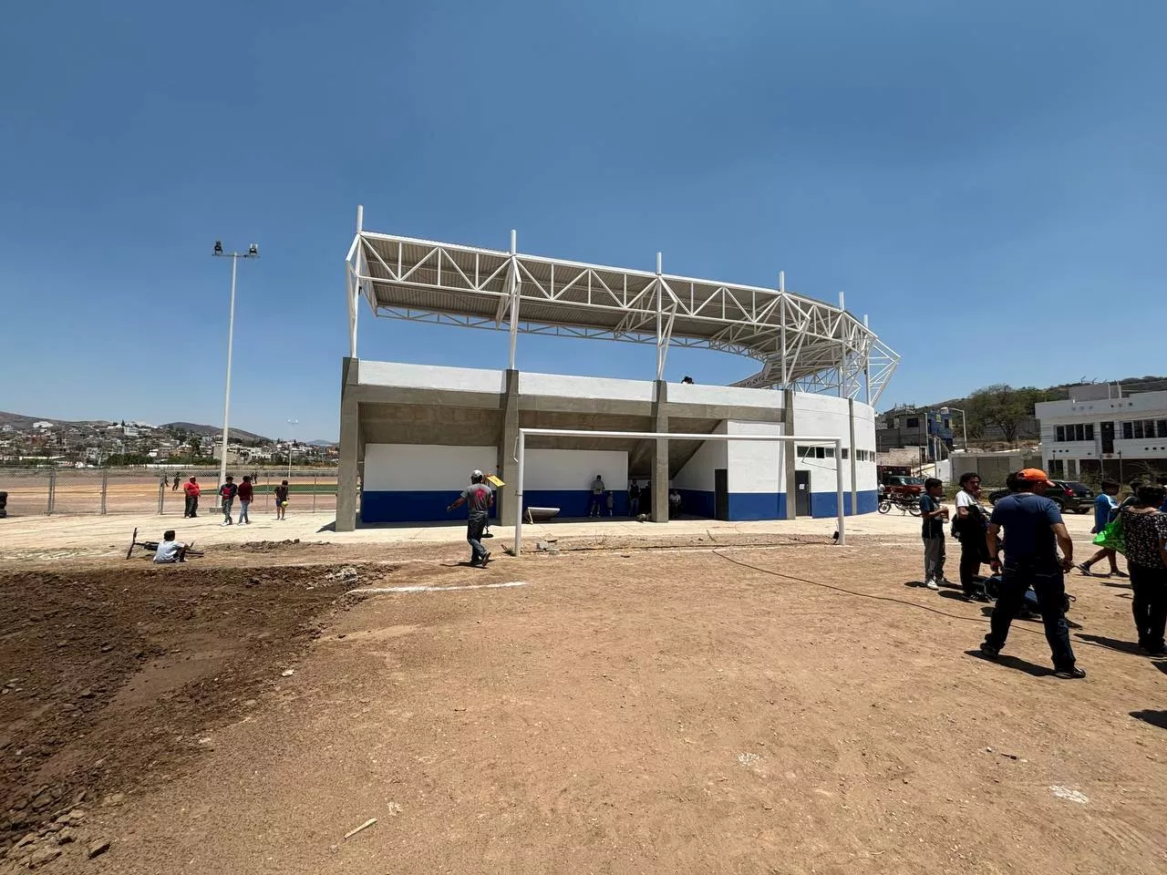 Así será la nueva cancha de futbol en la ciudad deportiva de zona sur de Guanajuato