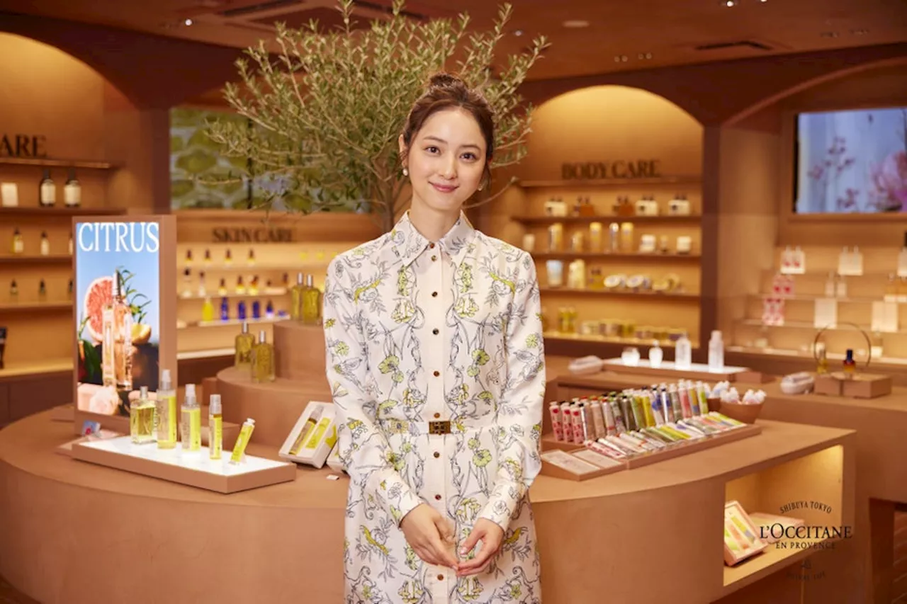 佐々木希さん、山本美月さん、&TEAM EJさん Kさん JOさん、大平修蔵さんがいち早く体験。「L’Occitane SHIBUYA TOKYO」4月27日(土)本日オープン