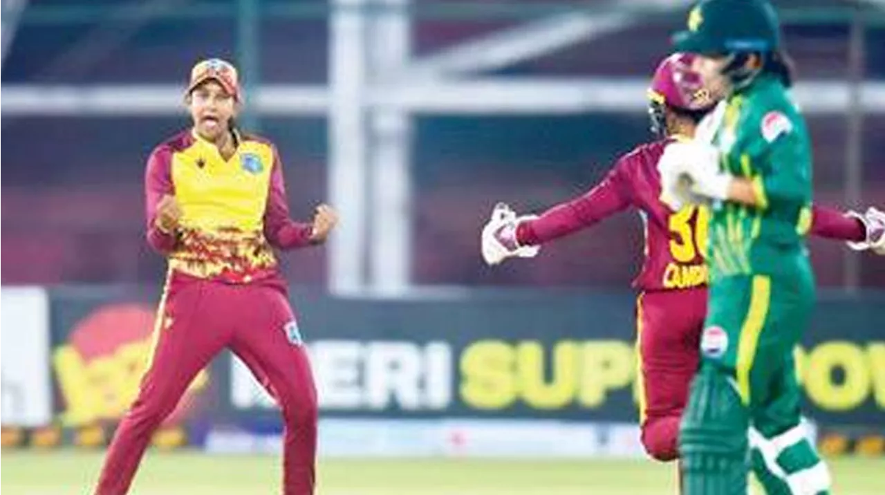 Pakistan Vs West Indies Women 1st T20I: West Indies Hold Their Nerve To Seal One-Run Win