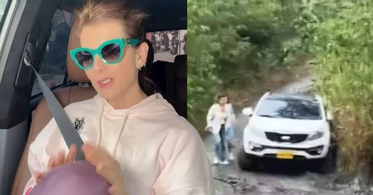 Carolina Cruz comentó con sus seguidores el incidente que tuvo en carretera; ¿qué pasó?