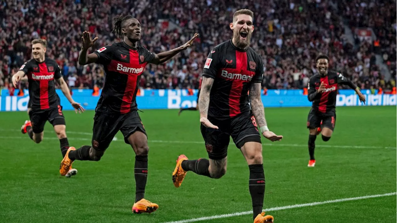 Bayer Leverkusen viene de atrás y empata ante Stuttgart de último minuto