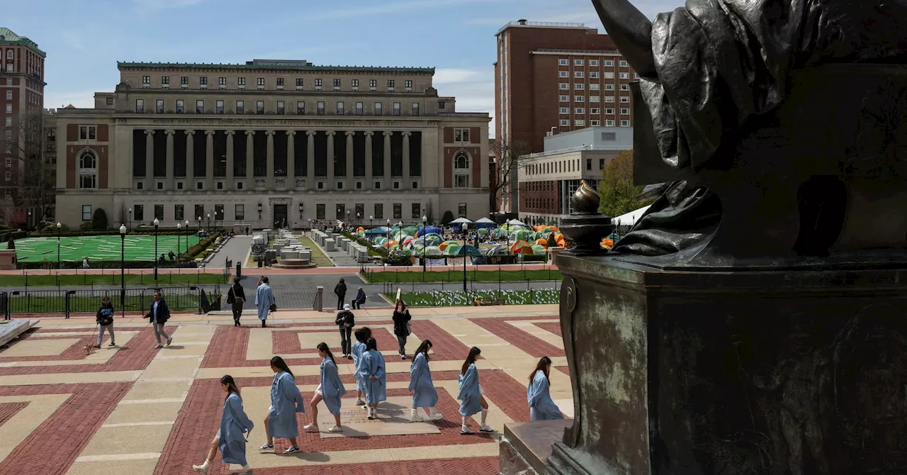 For some Columbia students, protest encampment is living history lesson