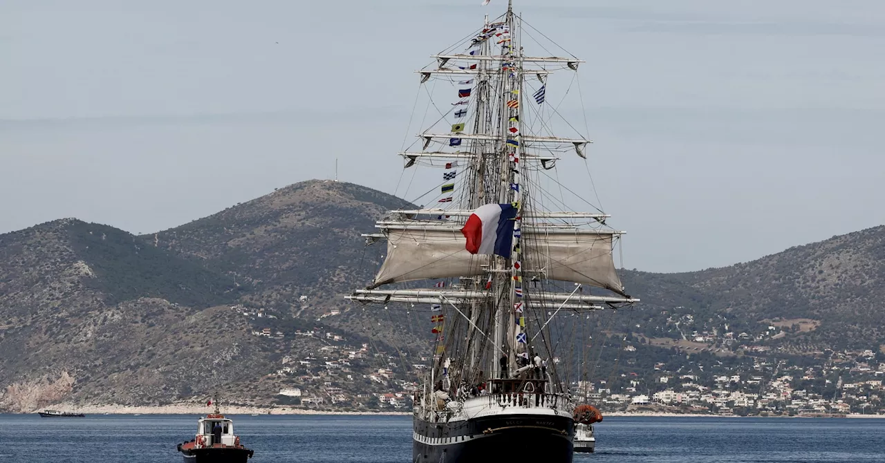 Paris 2024 Olympics flame sets sail for France in final relay leg