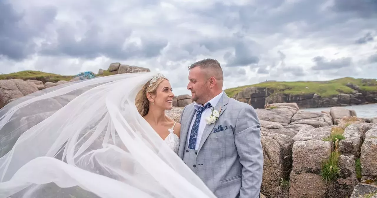 Donegal couple wed in beautiful seaside venue after Christmas proposal