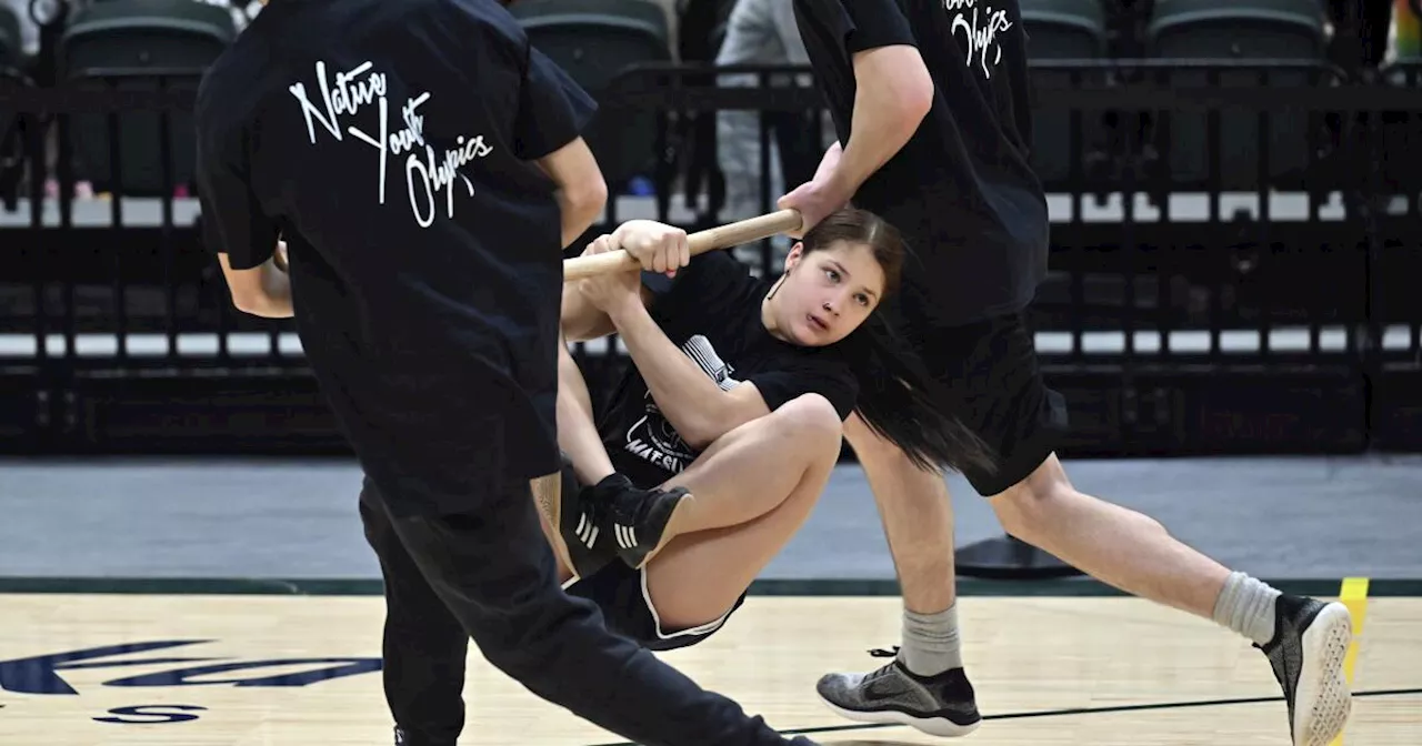 Alaska's Indigenous teens emulate ancestors' Arctic survival skills at the Native Youth Olympics