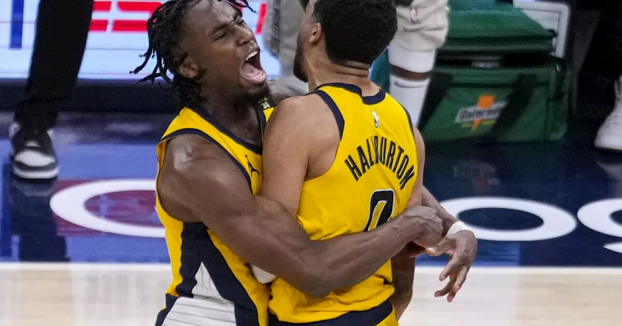 Haliburton rompe empate en la prórroga, Pacers vencen 121-118 a los Bucks, y lideran 2-1 la serie