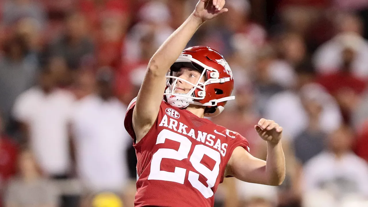 2024 NFL Draft: Jaguars Select Arkansas Kicker Cam Little at No. 212