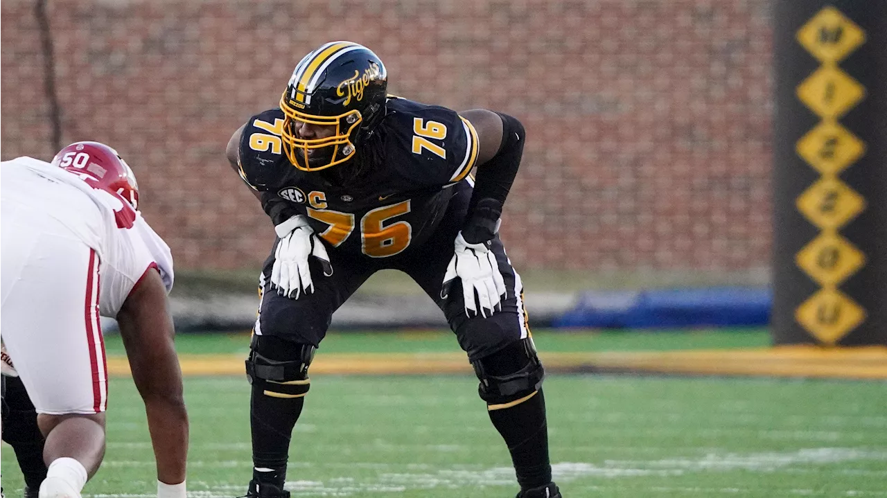 2024 NFL Draft: Jaguars Select Missouri OT Javon Foster at No. 114