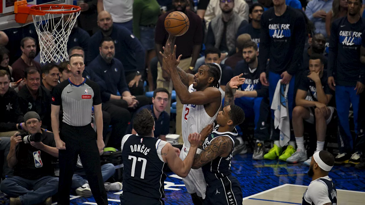 Clippers Kawhi Leonard May Miss Game 4 Against Dallas Mavericks Due to Knee Issues