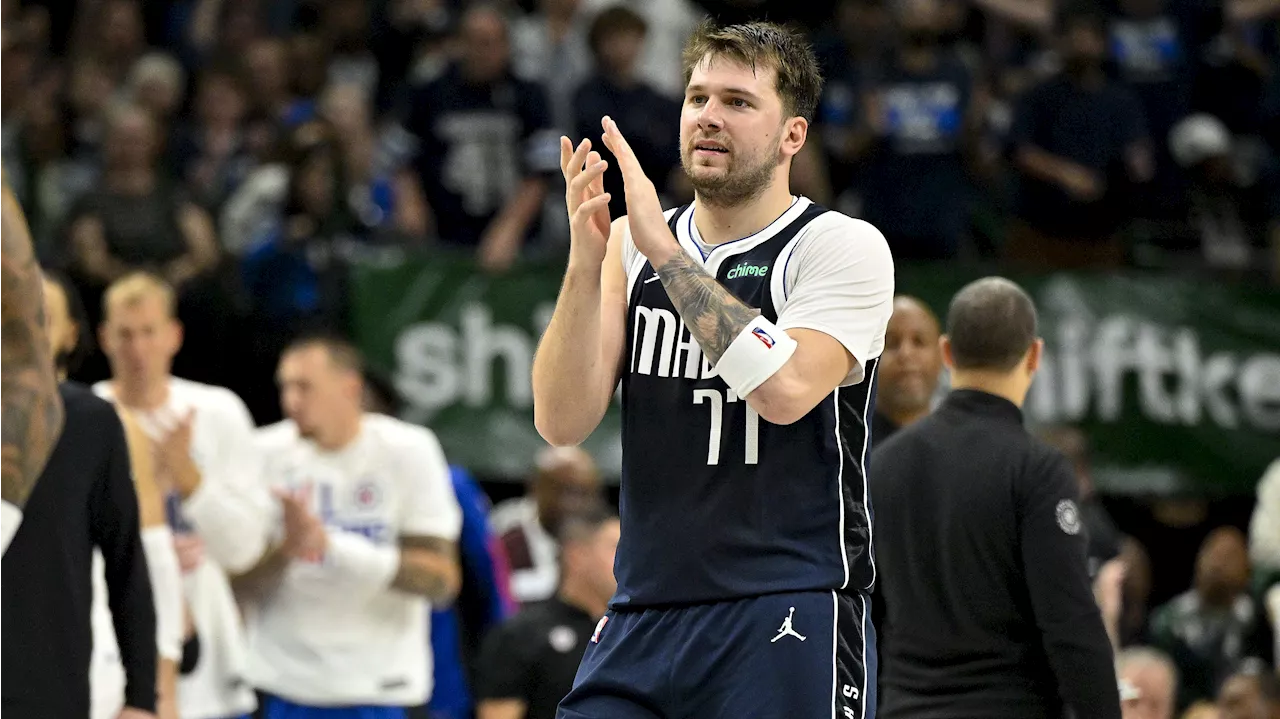 Dallas Mavericks' Luka Doncic on Game 4 Injury Report vs. Clippers with Knee Soreness