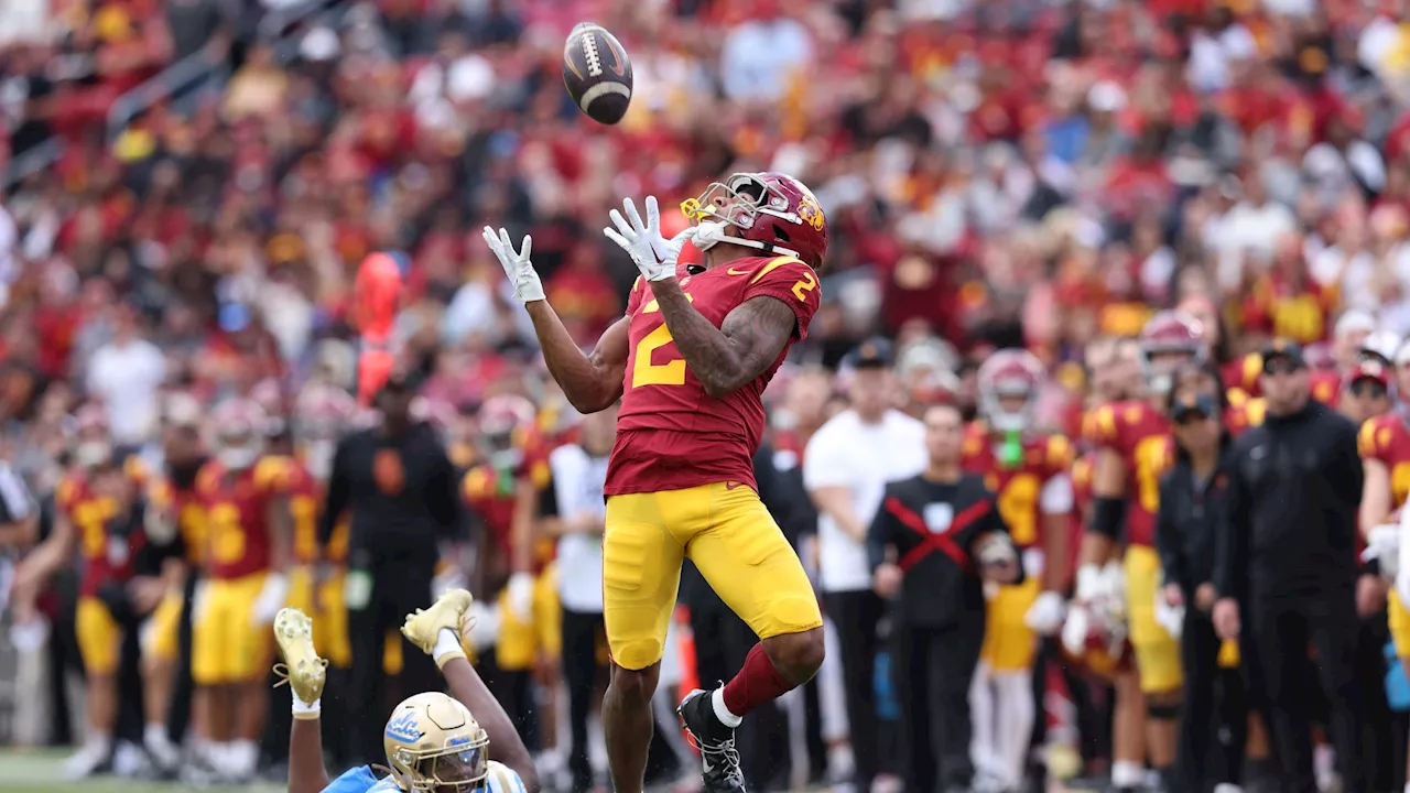 USC Football: WR Brenden Rice Selected by Los Angeles Chargers in the 7th Round of the NFL Draft