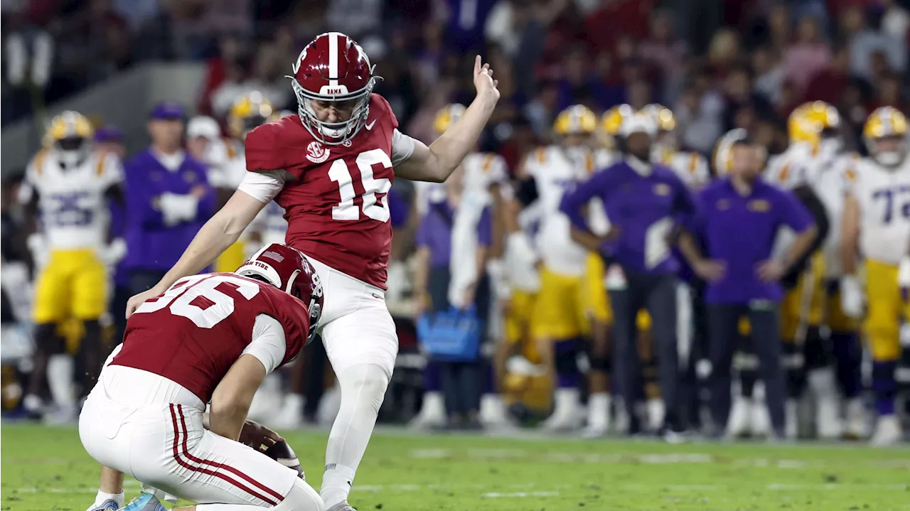 Vikings Select Alabama Kicker Will Reichard in Sixth Round of 2024 NFL Draft