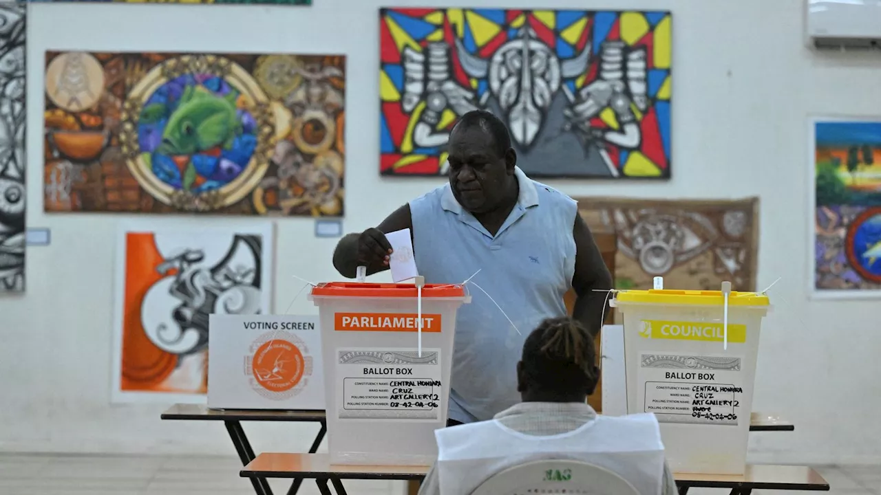 Solomon Islands election: Opposition parties strike coalition in race to form government