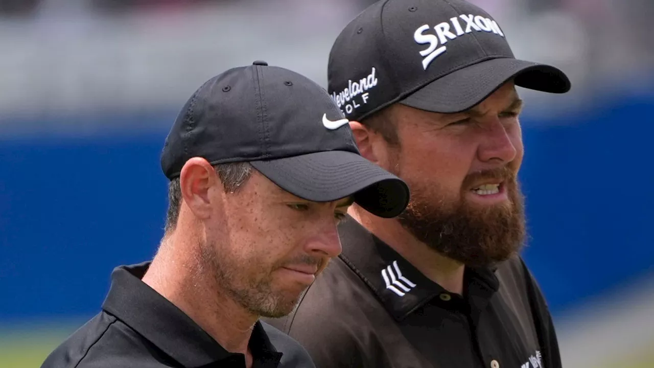 Rory McIlroy and Shane Lowry tied for the lead at Zurich Classic