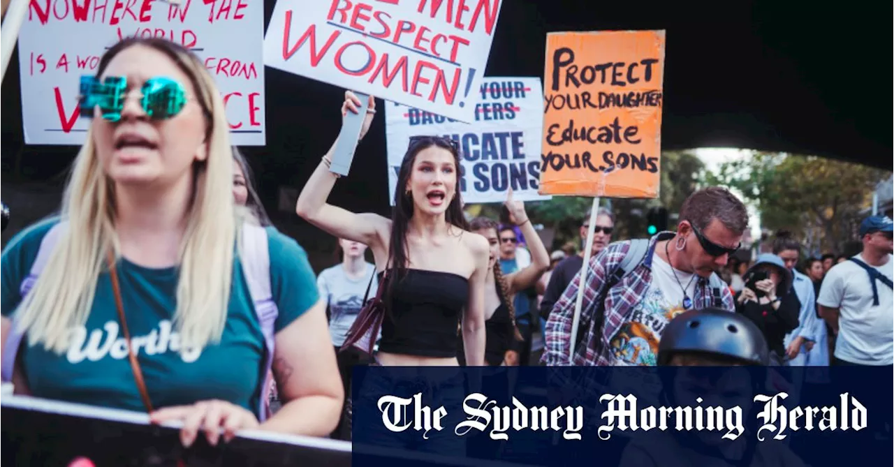 With a list of five demands, thousands take to Sydney streets over gendered violence