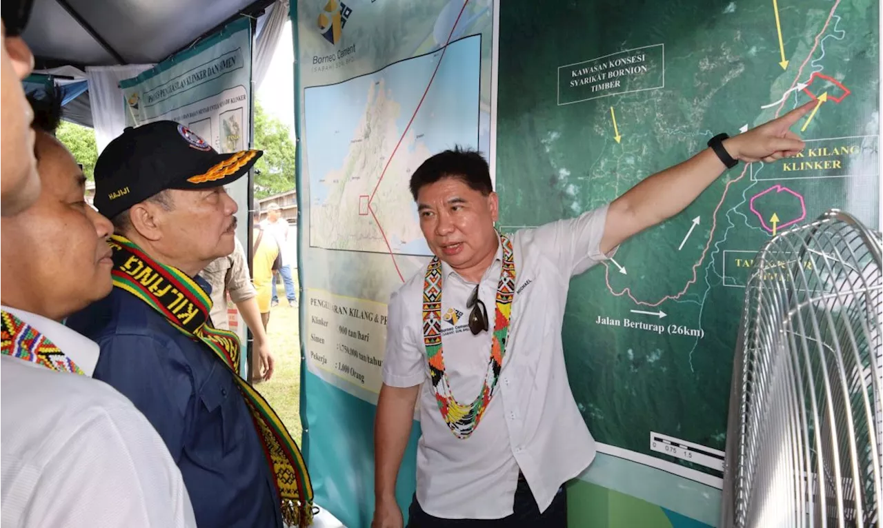 Sabah’s largest integrated clinker and cement factory to uplift lives of local residents, says CM