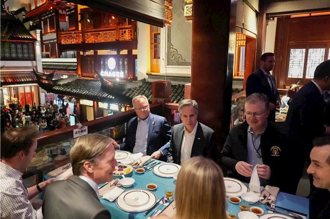 When US diplomats visit China, meal choices are about more than taste buds