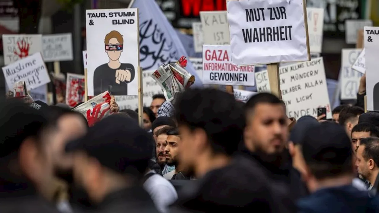 Demonstration: 1100 Teilnehmer bei von Islamisten organisierten Demo