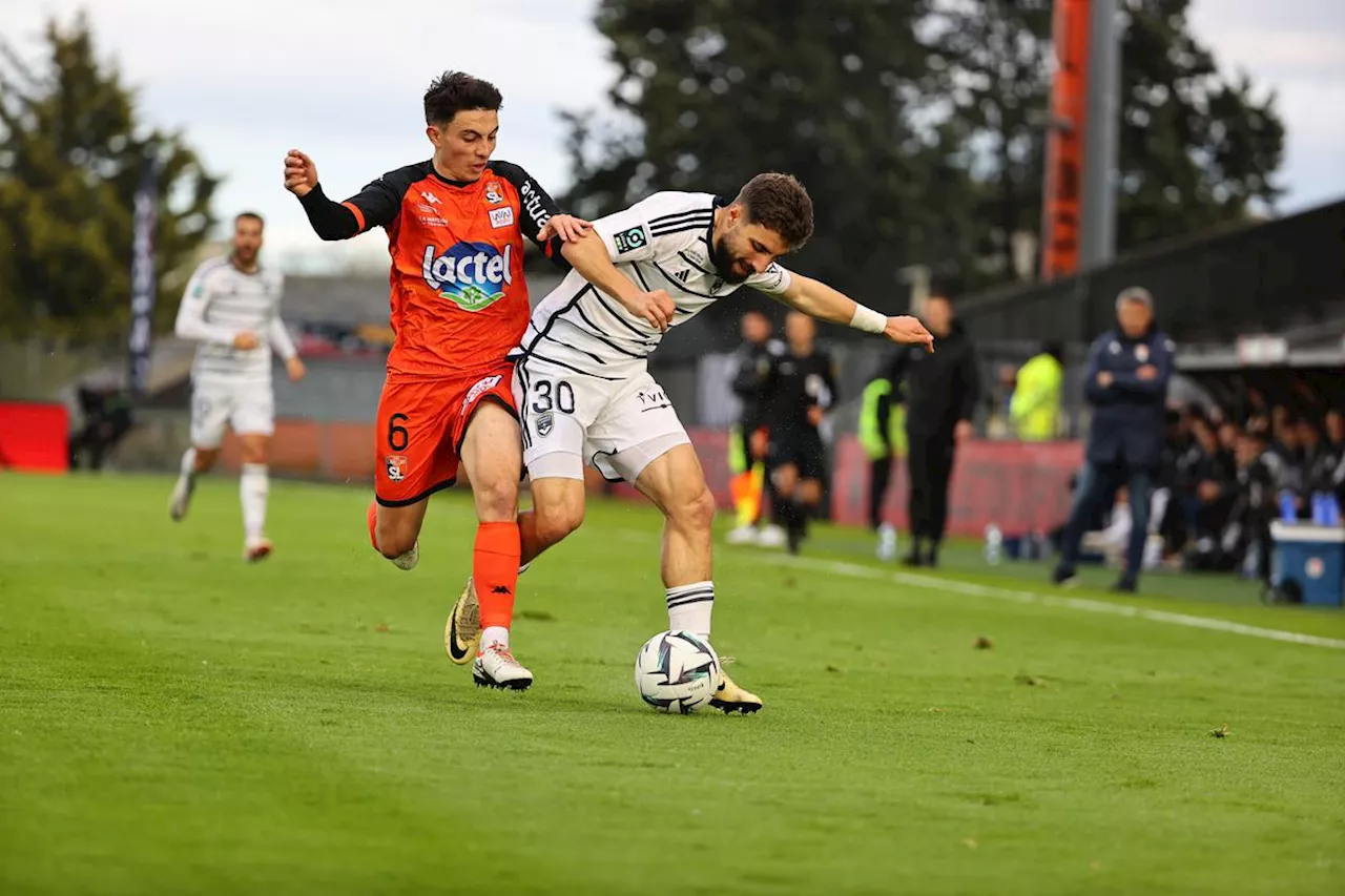 Ligue 2 : Des Girondins de Bordeaux sans saveur battus à Laval