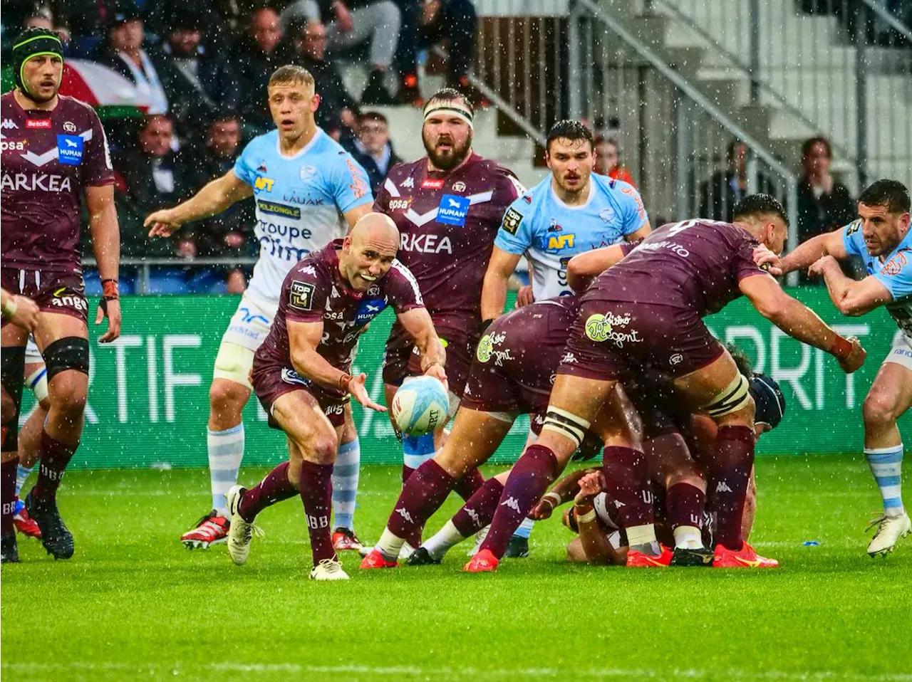 Top 14 : L’UBB a su faire face à tous les éléments à Bayonne