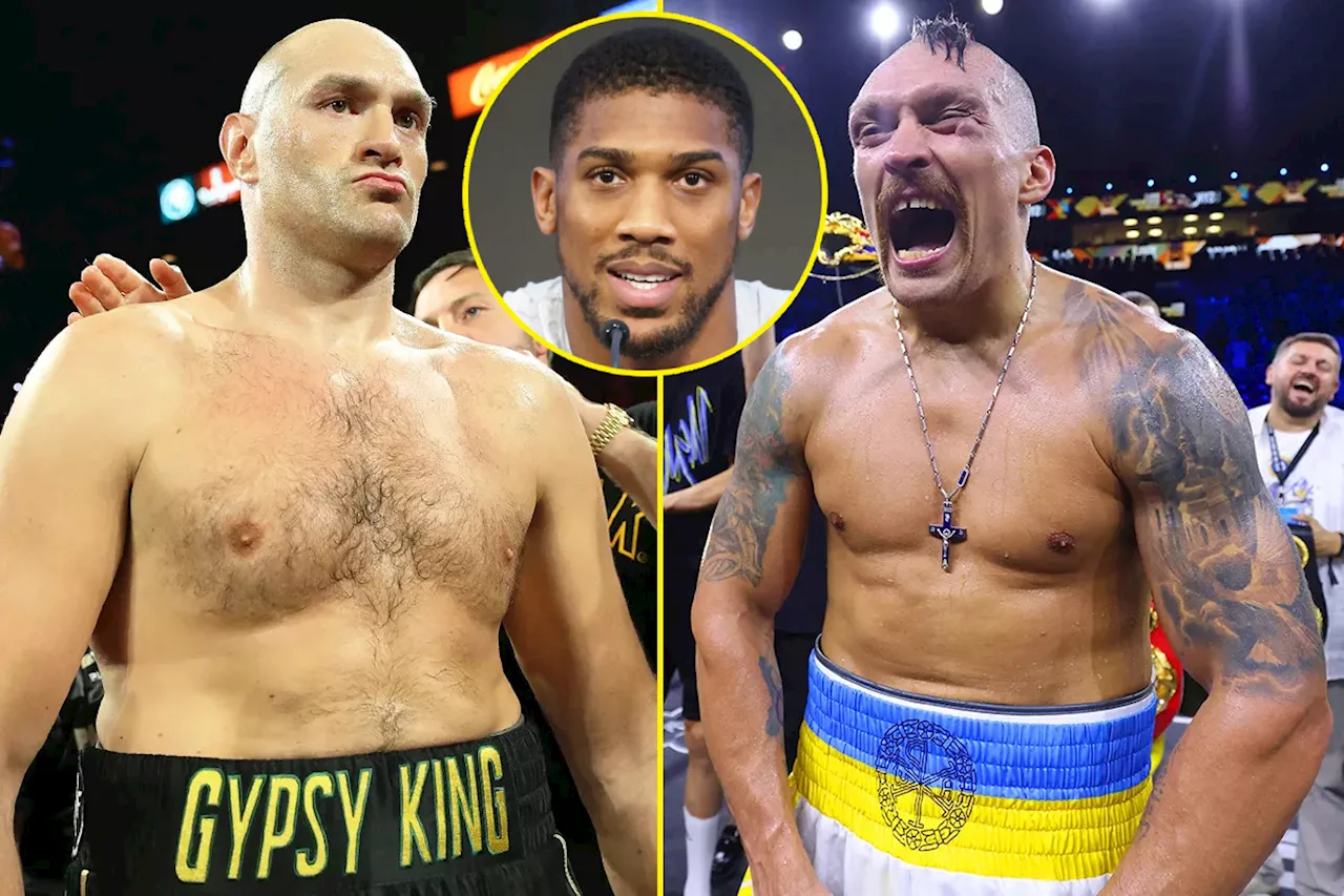 – Anthony Joshua predicts Oleksandr Usyk will beat Tyson Fury and explains unique reas...