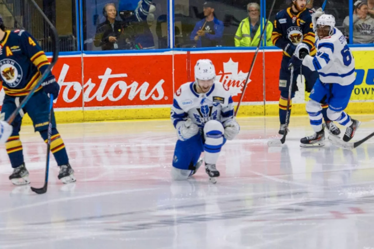 Penticton Vees top Vernon Vipers in OT, clinch 2nd round series