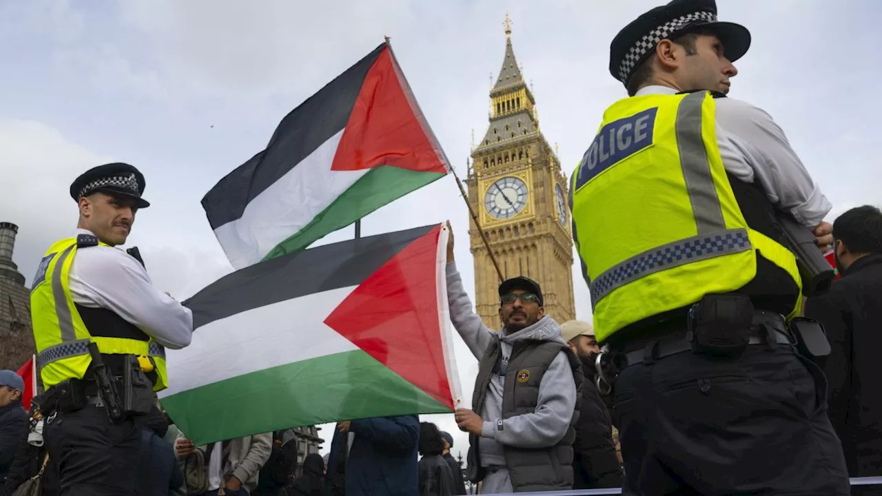 Palestine march to take place in London at the same time as pro-Israel protest