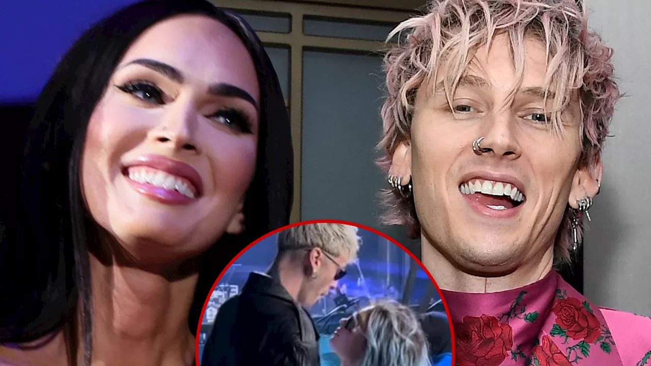 Megan Fox & Machine Gun Kelly Look Loved Up, Slow Dance at Stagecoach