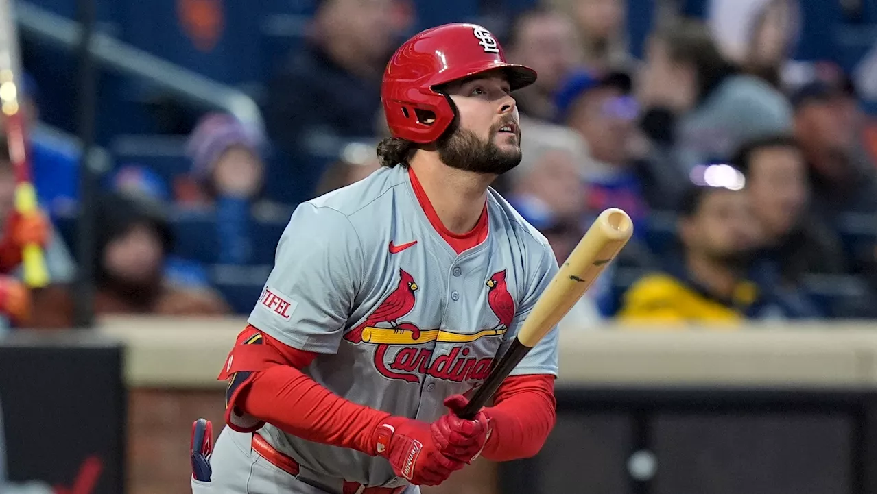 Burleson snaps power drought with a 3-run homer, leading Cardinals past Mets