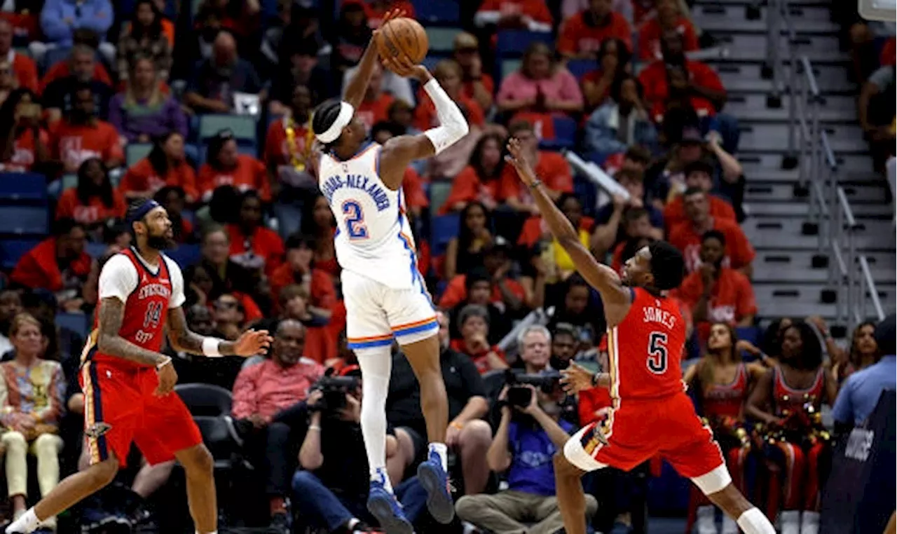 Gilgeous-Alexander, Thunder roll to 3-0 series lead with big win over Pelicans