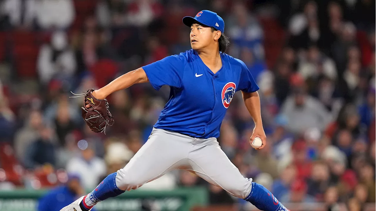 Imanaga continues impressive MLB start, raising record to 4-0 as Cubs beat Red Sox