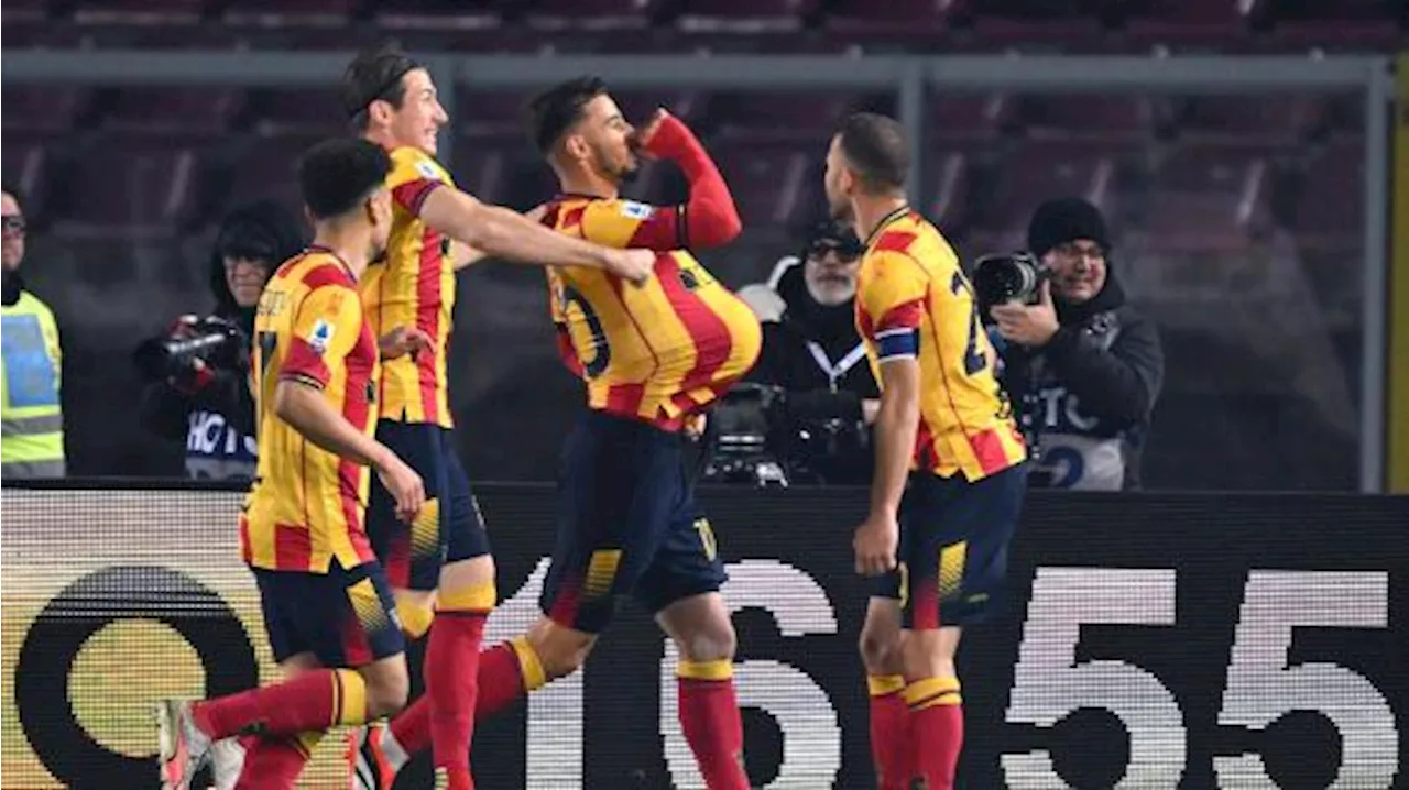 Serie A, la classifica aggiornata: Lecce a +8 sull'Udinese, il Monza perde terreno