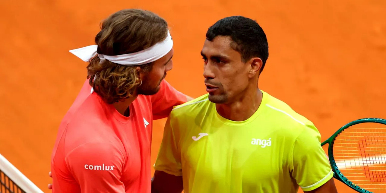 Tsitsipas, clamoroso ko a Madrid: subito eliminato dal numero 118 del mondo!