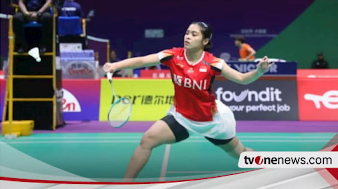 Gregoria Memulai Perjuangan Indonesia di Uber Cup 2024 dengan Gemilang