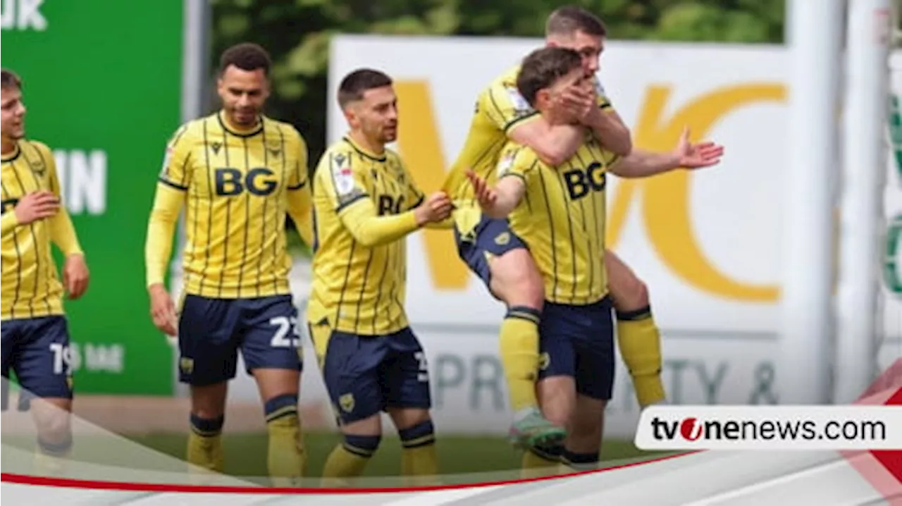 Oxford United, Klub yang Dimiliki Pengusaha Indonesia Lolos ke Play-off Kasta Ketiga Liga Inggris